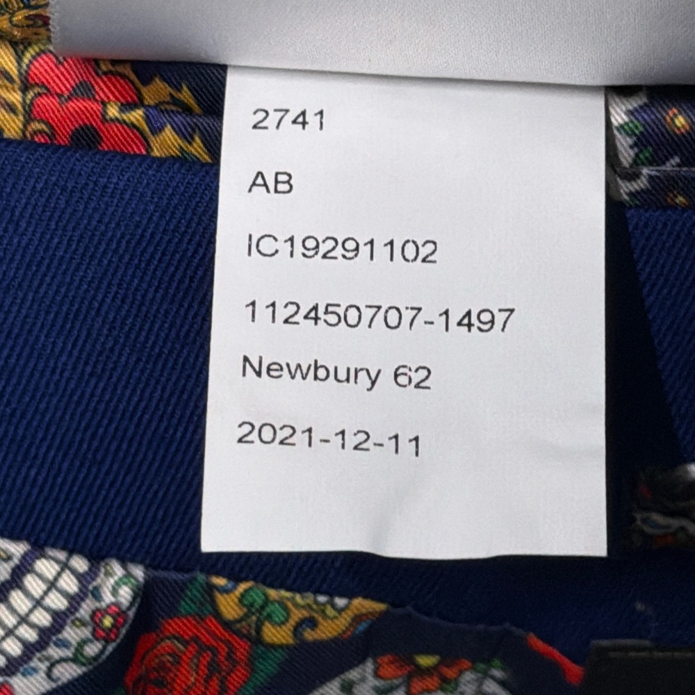 Indochino Custom Suit Mens 46R 43x27 Wool Cashmere Skull Bespoke Luxury Wedding - Picture 8 of 16